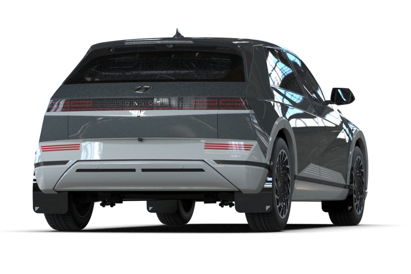 Hyundai Ioniq 5 Mud Flap - Rally Armor - UR - Black - `22-`24